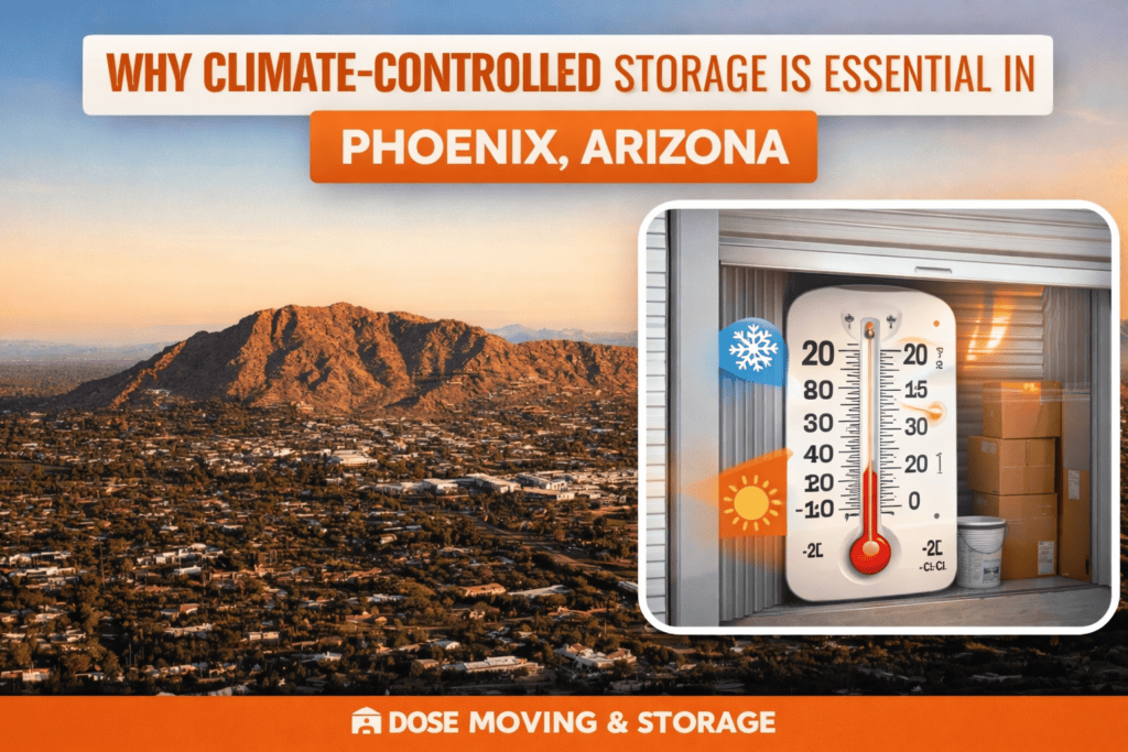 Why Climate-Controlled Storage is Essential in Phoenix, Arizona