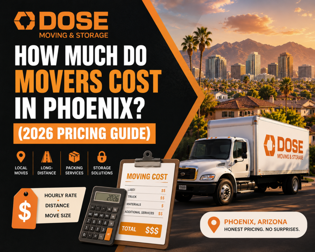 How Much Do Movers Cost in Phoenix? (2026 Pricing Guide)