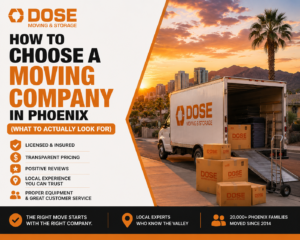How to Choose a Moving Company in Phoenix (What to Actually Look For)