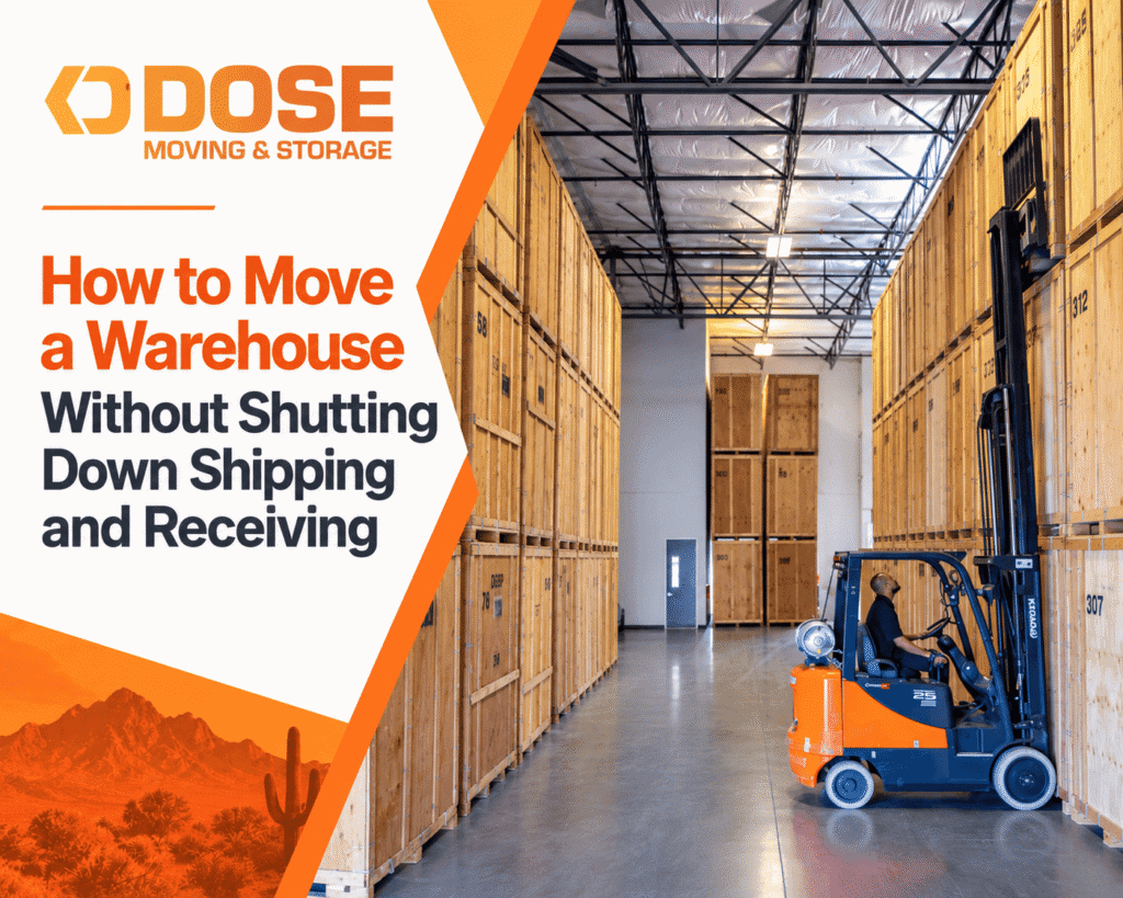 How to Move a Warehouse Without Shutting Down Shipping and Receiving