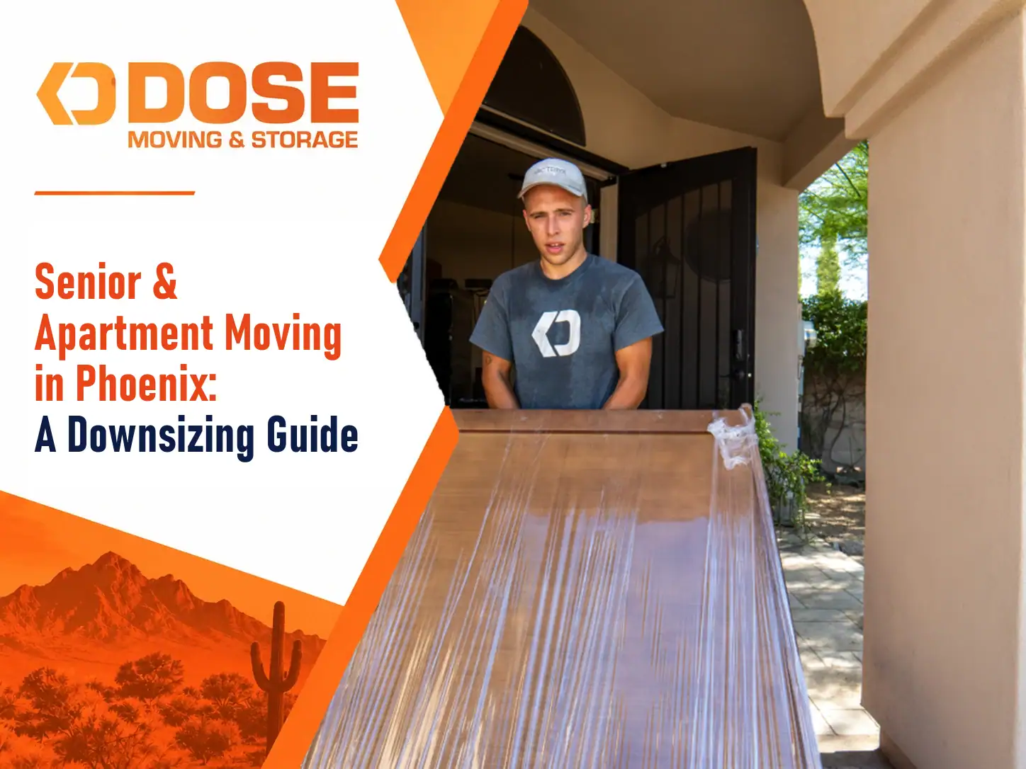 Senior and Apartment Moving in the Phoenix Area: Downsizing Without the Overwhelm